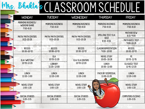Class Schedule